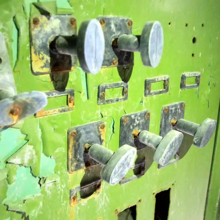 Equipment control panel in Exclusion Zone