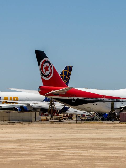 5N-ADM stored at Pinal Airpark (IATA: MZJ)