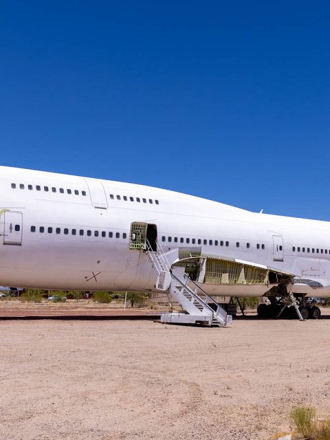 N3439F Boeing 747-300 stored at Pinal Airpark (IATA: MZJ)