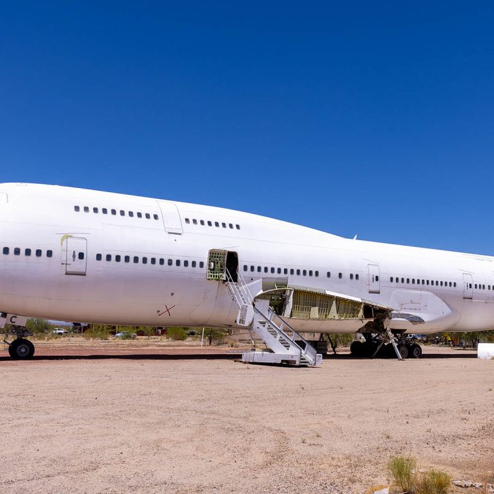 N3439F Boeing 747-300 stored at Pinal Airpark (IATA: MZJ)