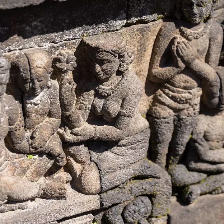 Prambanan temple in Indonesia