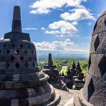 Prambanan temple in Indonesia