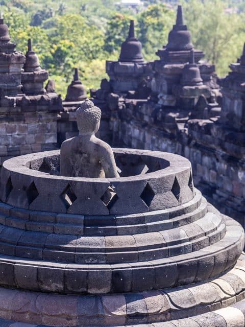 Prambanan temple in Indonesia