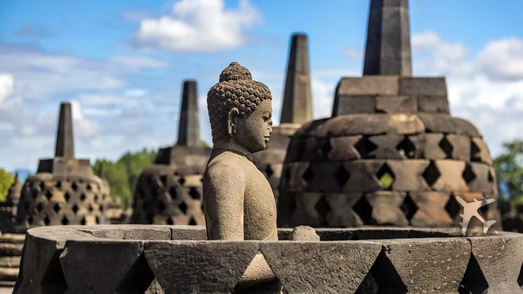 Prambanan temple in Indonesia