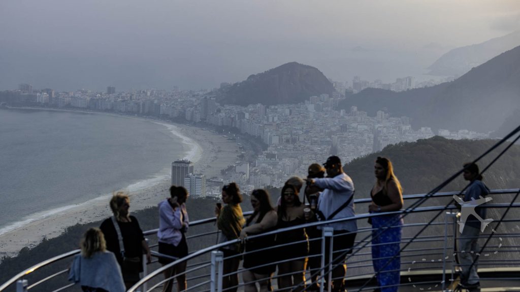 View of Copacabana from Sugarloaf Mountain